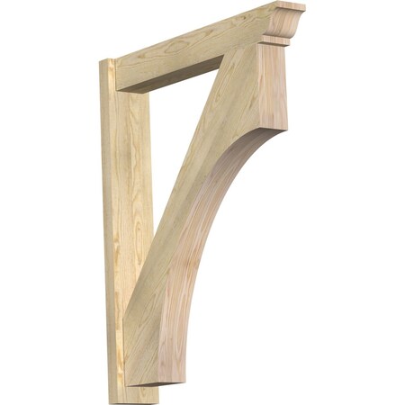 Ekena Millwork Westlake Traditional Rough Sawn Outlooker, Douglas Fir, 6"W x 34"D x 42"H OUT06X34X42WTL01RDF